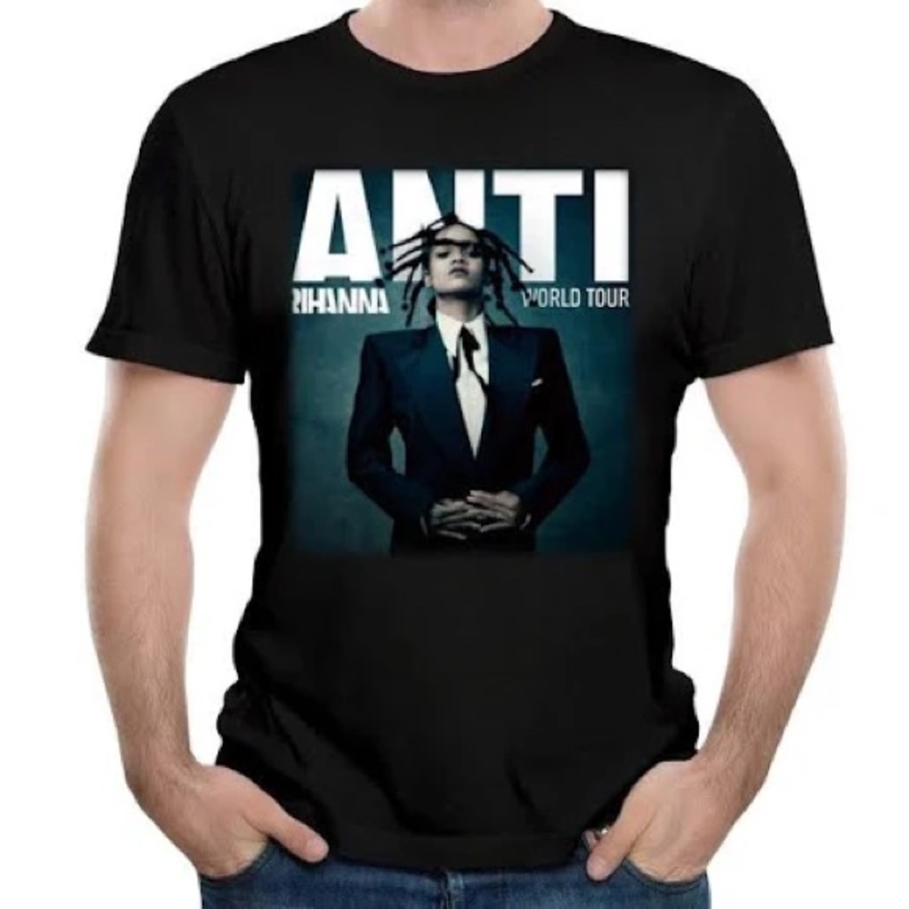 Rihanna Ant world tour t-shirt